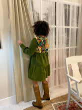 Load image into Gallery viewer, Light Green Fridas Garden Dress