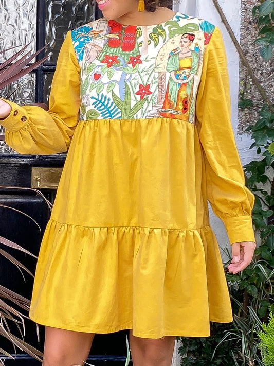Yellow Frida Dress