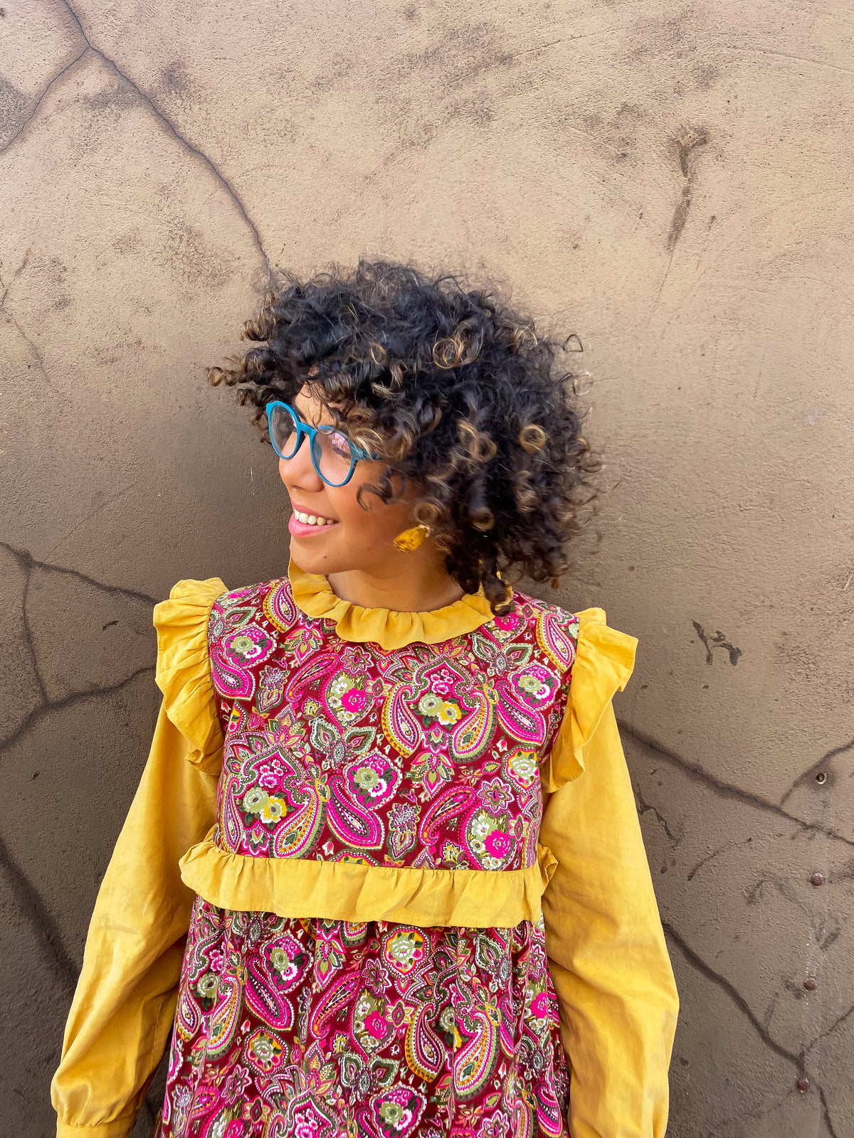 Yellow Flower Dress