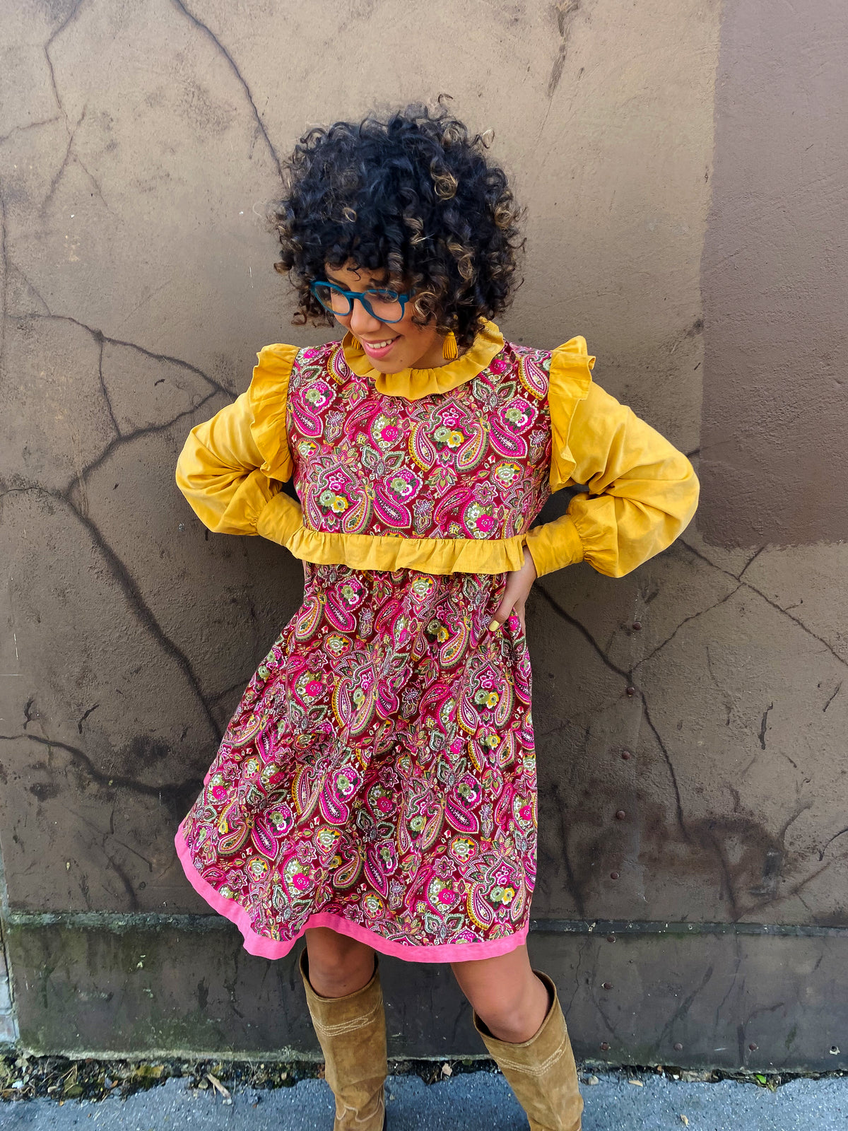 Yellow Flower Dress