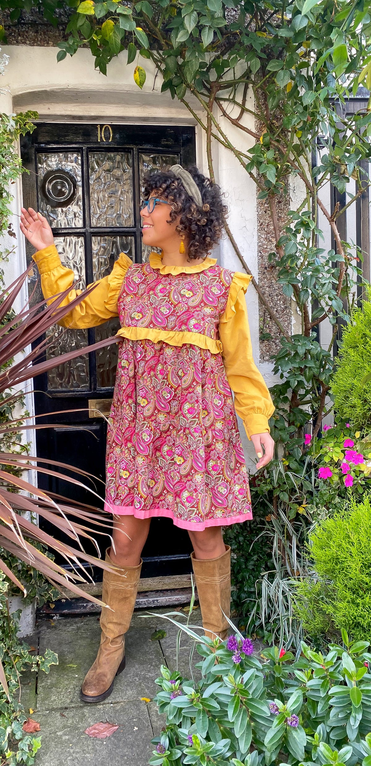 Yellow Flower Dress