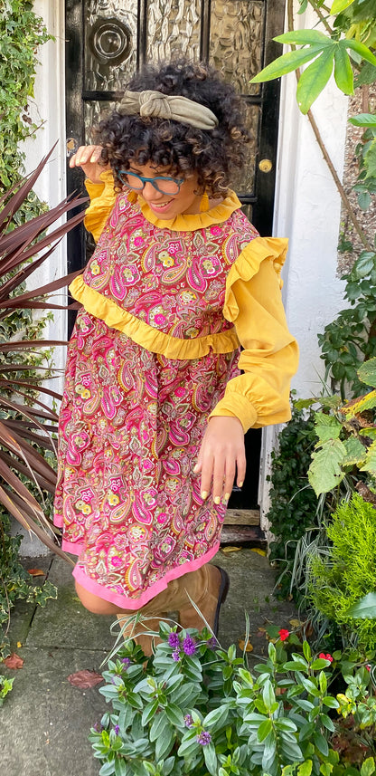 Yellow Flower Dress