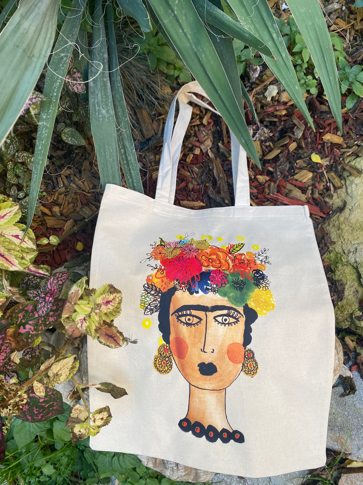 Monobrow Tote Bag