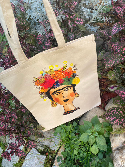Monobrow Tote Bag