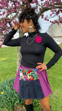 Load image into Gallery viewer, Pink Frida Kahlo Skirt
