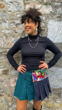 Load image into Gallery viewer, Green Frida Kahlo Skirt
