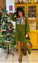 Load image into Gallery viewer, Light Green Fridas Garden Dress
