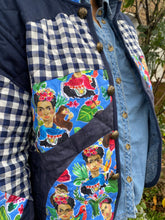 Load image into Gallery viewer, Blue Frida Jacket
