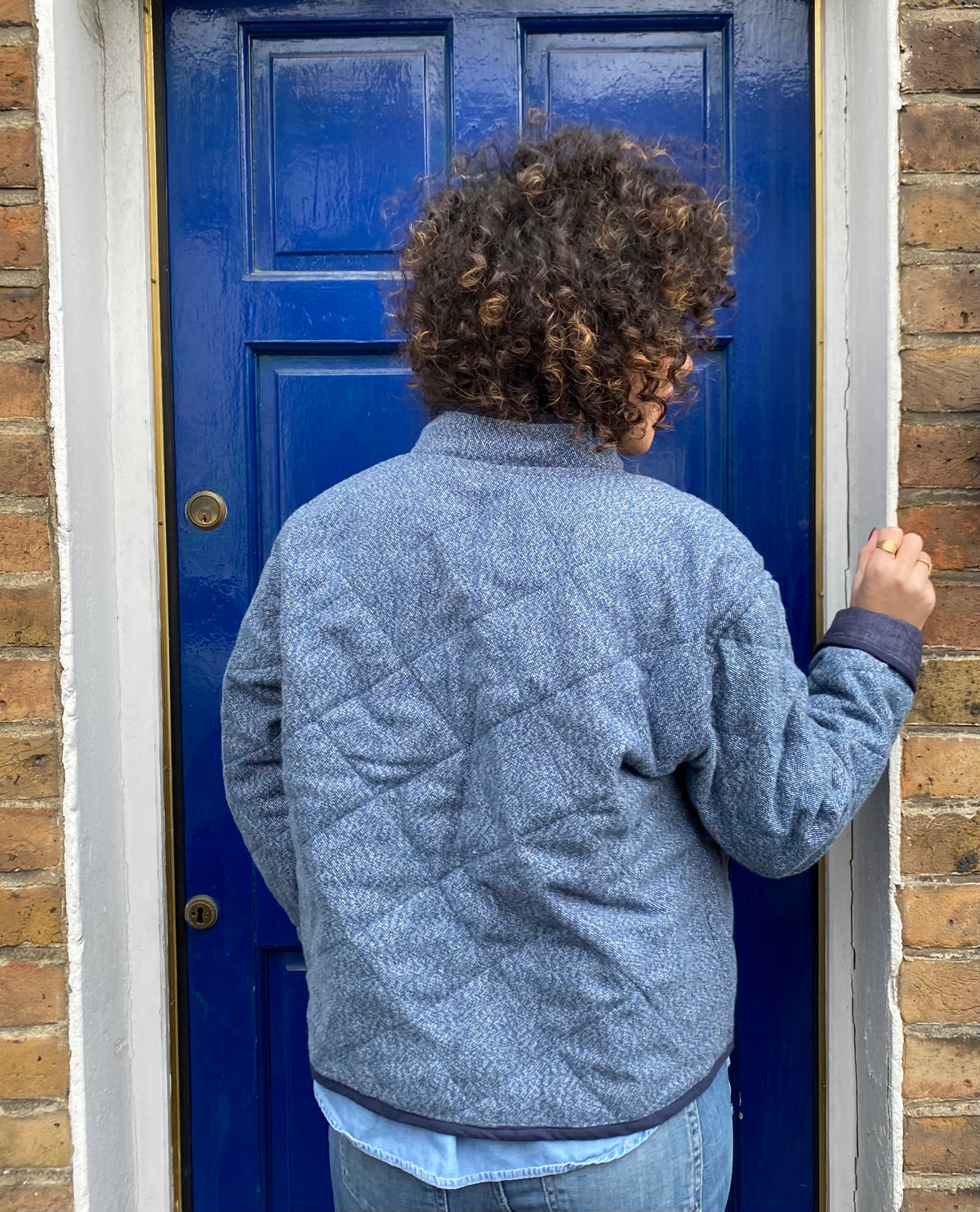 Blue Frida Jacket