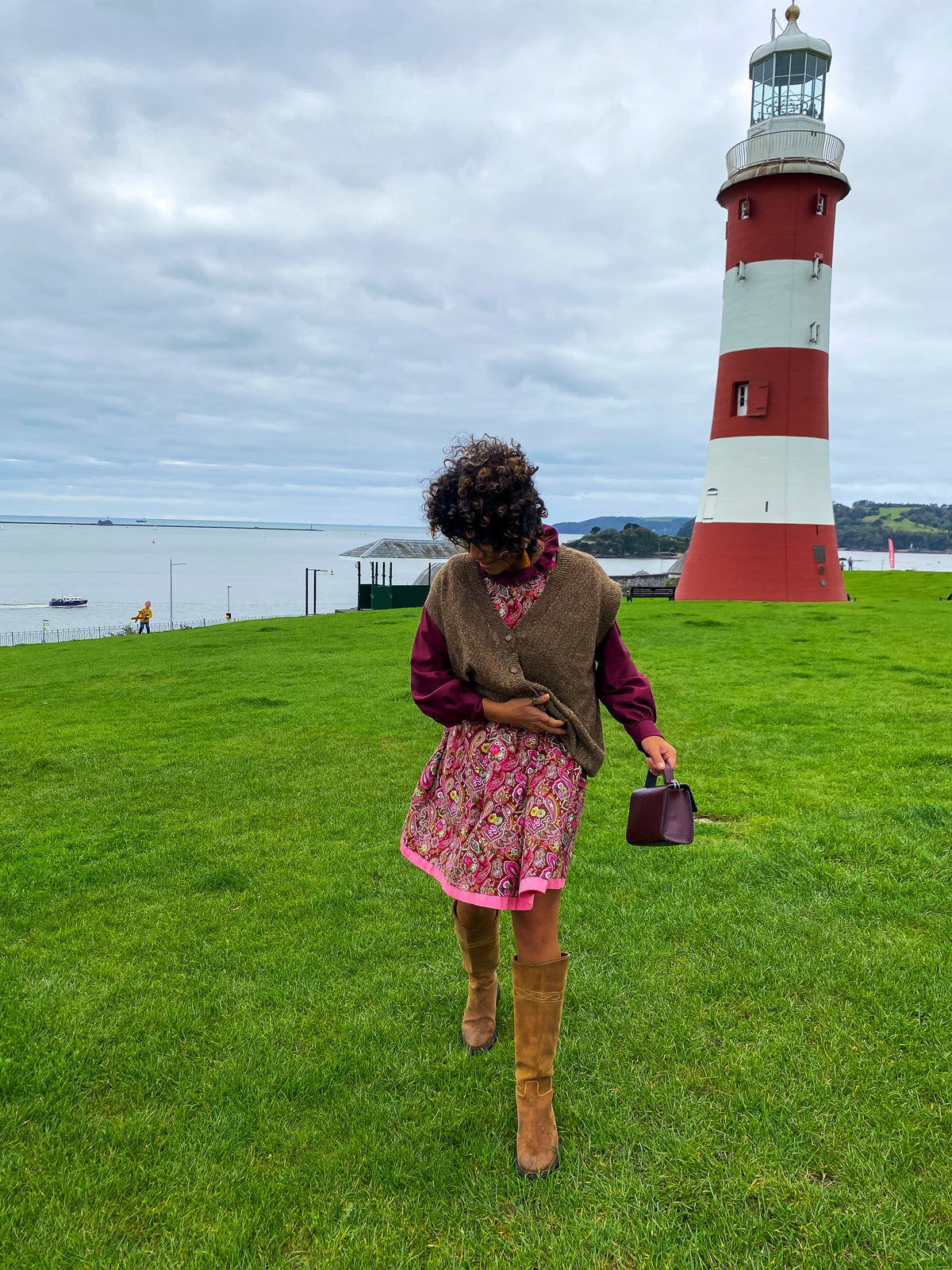 Red Flower Dress