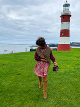 Load image into Gallery viewer, Red Flower Dress
