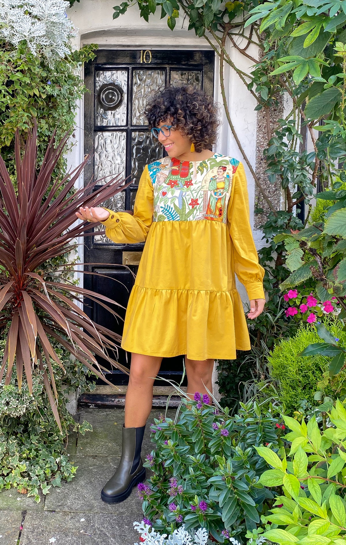 Yellow Frida Dress