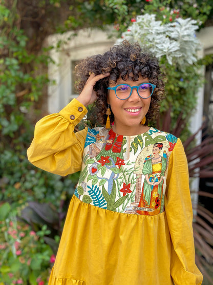 Yellow Frida Dress