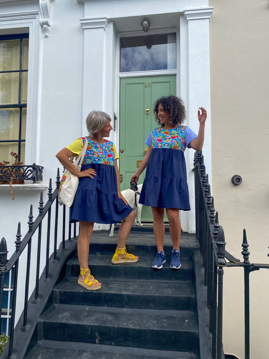Blue & Yellow Frida