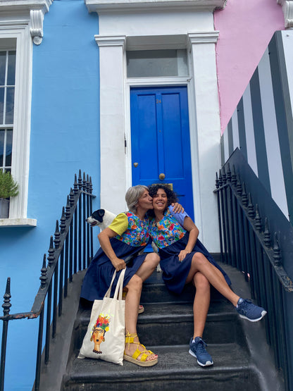 Blue & Yellow Frida